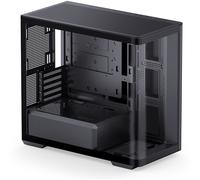 Jonsbo D300, Mid-Tower, vidrio templado en ángulo de 270 grados - Negro