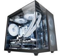 Caja Micro-ATX MC-NOVAM de vidrio templado (negra) - MARS GAMING