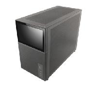 CAJA MICROATX GAMING MARS GAMING MC-LCD NEGRA CON PANTALLA IPS 8" MINI HDMI VENTANA LATERAL CRISTAL TEMPLADO MCLCD