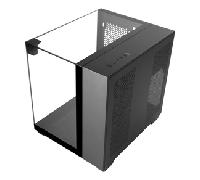 CAJA MICROATX GAMING MARS GAMING MCVISIONM TRIPLE CRISTAL TEMPLADO GPU 330mm 1x3.5 1x2.5 NEGRO MCVISIONM