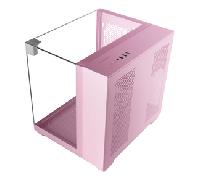 CAJA MICROATX GAMING MARS GAMING MCVISIONMP TRIPLE CRISTAL TEMPLADO GPU 330mm 1x3.5 1x2.5 ROSA MCVISIONMP