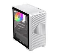 Caja Microatx Keep Out Xc-220w Glass 1x3.5' 2x2.5' 1xusb2.0 2xusb3.0 Gpu Max 330mm Lat Cristal Templado Blanco