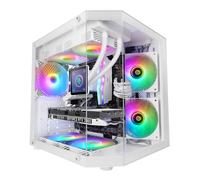 Mars Gaming MC-3TLITEW Mini Tower Blanco