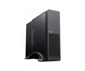 Caja MicroATX Slim Coolbox T313 1x 3.5’ 2x2.5’ GPU 225max Low Profile Fuente 500GR-S Negro