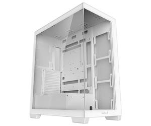 Caja Mid-Tower - DEEPCOOL - CG580 WH - Malla frontal - Vidrio templado - ATX/Micro-ATX/Mini-ITX