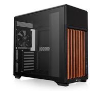 Caja Mid-Tower Thermaltake TR300 WS Negro con frontal de madera y vidrio templado