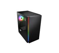 Caja Mini Torre - COUGAR - Pureza RGB - ARGB - Cristal Templado - Negro