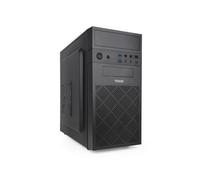 TOOQ TQC-4701-SP - Caja Minitorre Micro-ATX “ISOBOX Ultra”, Fuente de alimentación ATX 500W, 2xUSB-A 3.0, 1xUSB-A 2.0, 1xUSB-C, Audio HD, Micrófono
