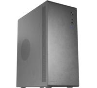 Tacens NOVAX, Caja PC Ultracompacta Micro-ATX, Diseño Totalmente Metálico Ultrarresistente, 1x Ventilador Trasero 80mm, Caja Minitorre con Amplia Capacidad Interna, Negro
