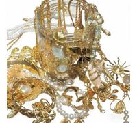 Caja misteriosa de 25 a 60 piezas para mujer, tarro de joyería misteriosa, juego de tarros de joyería misteriosa de moda, incluyendo anillos, collares, pulseras, aretes