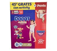 Caja Mixta con 96 pañales Activity Con Barrera STOP Fugas +(14-19kg) + 35 Pants Activity con ajuste 360º ANTIFUGAS 131 pañales en total