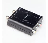 Caja moduladora AV a RF para entrada RCA salida coaxial formato NTSC canal 3 4 selector para caja de cable satélite cámara monitor