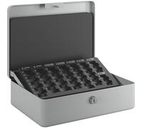 Caja monedero eurokraft basic, tabla para clasificar y contar monedas