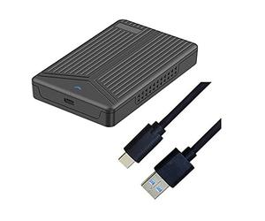 Caja móvil USB 3.1 de 2.5 pulgadas Box SSD, compatible con disco duro de 15 mm para computadora portátil