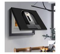 Caja Multimedia Oculta Arte Pared Distribución Electricidad Apertura Hacia Arriba Decorativa Cubre Contador Pasillo(E,80x60cm)