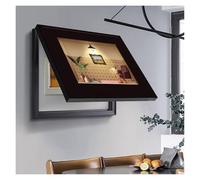 Caja Multimedia Oculta Arte Pared Distribución Electricidad Apertura Hacia Arriba Decorativa Cubre Contador Pasillo(B,70x50cm)