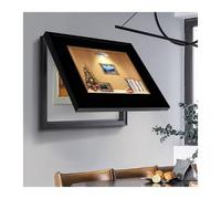 Caja Multimedia Oculta Arte Pared Distribución Electricidad Apertura Hacia Arriba Decorativa Cubre Contador Pasillo(A,60x40cm)