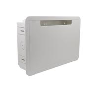 Caja Multimedia para TV de 9 Pulgadas Empotrada en la Pared: Toma de TV Empotrada y Carcasa de Red para /para TV/Fire TV Stick/para