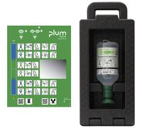Caja mural iBox con mirilla y asa de transporte plum, 1 x 500 ml de Na l 0,9%