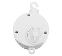 Caja Musical para Cuna Eléctrica Color Blanco Múltiples Modos de Música | Plástico y Componentes Electrónicos, Uso en Cuna y Cochecito, para Niño
