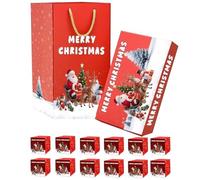 Caja Navideña - Cajas Plegables Saltarinas Desplegables Para Efectivo - Estuche Saltarín Reutilizable Para Sobres Rojos Como Recuerdo Para Eventos De Graduación, Bodas Y