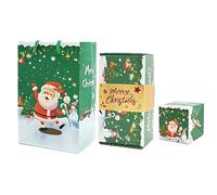 Caja Navideña de Sobresalto | Caja de Efectivo Rebote Plegable Navidad | Suministros Decorativos para Fiestas Tarjetas Fotos Celebración | Regalo Novia Hija Casa Bodas Fiestas