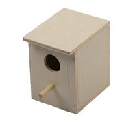 Caja nido exótica 1/3 jaula de cría abierta Duvoplus 10,5x12x13 cm