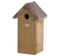 Caja Nido Para, Entre Otros, Carboneros De Madera De Pino Con Un Techo De Cobre