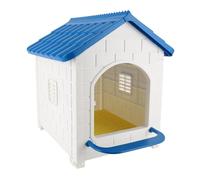 Caja Nido para Gallinas, Caja para Poner Huevos de Gallina, Caja Nido de Plástico para Gallinero para Interior y Exterior, Cama para Pollos con Percha de Entrada, Orificios de