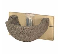 Caja Nido Rauchschwalben Merida Pájaros Holzbeton 20x13x4cm a la Caída Nuevo