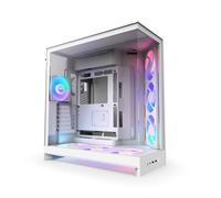 Caja NZXT H9 Flow 2025 Dual-Chamber Midi Tower Blanco