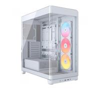 Caja ordenador gaming corsair 4500x rs - r argb atx cristal templado blanca