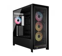 Caja ordenador gaming corsair frame 5000d rs atx argb cristal templado negra