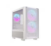 Caja ordenador gaming einarex pm150 matx rgb cristal templado blanca (EXCS-PM-150R-W)