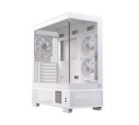Caja ordenador gaming einarex s501d atx rgb cristal templado blanca (EXCS-PR-51DR-W)