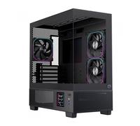 Caja ordenador gaming einarex sm501d atx rgb cristal templado negra (EXCS-SM-51DR-B)