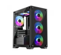 Gabinete Micro-ATX XC-201 GLASS (negro) - KEEP OUT