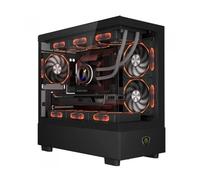 Gabinete Micro-ATX XC-301 GLASS (negro) - KEEP OUT