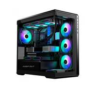Caja ordenador gaming keep out xc - 905 pro+ matx argb cristal templado negro