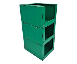 Caja organizadora de almacenamiento, diseño apilable de gran capacidad resistente para el hogar y la oficina, contenedor de almacenamiento multiusos para juguetes, libros, zapatos, aperitivos, juego