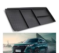 Caja organizadora de almacenamiento para reposabrazos para Chery para TIGGO-8-Pro, bandeja inferior de consola de control central, compartimento antideslizante para reducción de ruido, color negro