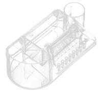 Caja Organizadora de Brocas PC para Uñas para Salón y Práctica | Almacenaje y Exhibición de Cabezales, Soporte Compacto, Uso Profesional, Orden para Mesa y Trabajo