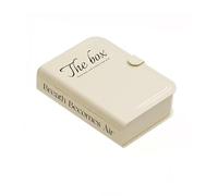 Caja organizadora de Cables, Caja de gestión de Cables con Bridas de Alambre, Caja de Almacenamiento con Tapa, Organizador de electrónica para organizadores de Escritorio y Accesorios de Oficina en