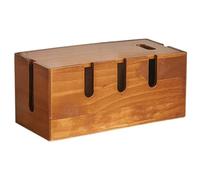 Caja organizadora de cables para almacenamiento de cables, escondite de extensión seguro, corrector, protector de cable para sala de estar, dormitorio
