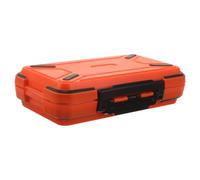 Caja Organizadora de Cebo de Pesca Doble Cara Compartimentos Ajustables | Diseñada para Principiantes y Pescadores Viajeros, Tamaño Compacto y Almacenamiento Segmentado para Aparejos y Plomos