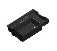 Caja organizadora de consola central para RAV4 2026+, bandeja de reposabrazos forrada de silicona, contenedor interior negro con protección antiarañazos