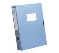 Caja organizadora de documentos de capacidad con ventana de etiquetas, caja de clasificación de archivos para informes y gestión de contratos, 23,2 x 31,6 x 3,5 cm, clasificación de archivos