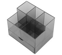 Caja Organizadora de Escritorio Cajón Visible para Salón de Uñas | Compartimentos Separados, Diseño Multirrejilla, Identificación Rápida, para Mesa de Trabajo y Práctica de Uñas