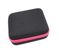 Caja organizadora de esmalte de uñas, almacenamiento portátil de barniz cosmético para suministros, diseño compacto para uso doméstico o de viaje