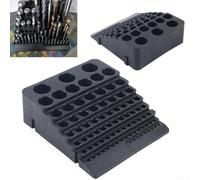 Caja organizadora de herramientas de 84 agujeros para accesorios CNC perfectamente diseñada para herramientas de fresado